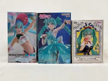 [ 새상품 미개봉 ] 하츠네 미쿠 피규어 3체 세트