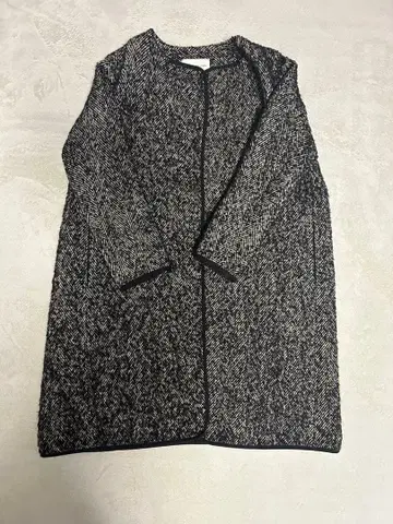 TOMORROWLAND 트위드 롱 코트