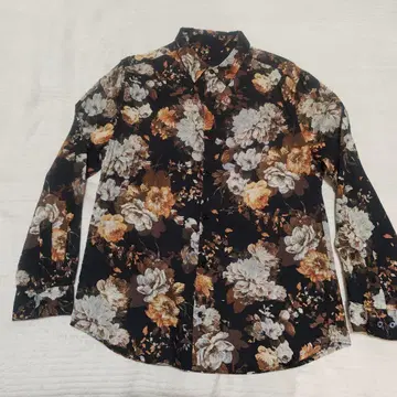 H&M 꽃무늬 긴팔 셔츠