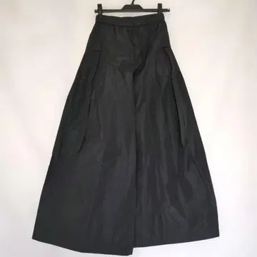 에이코 곤도 E-clat 블랙 플레어 와이드 팬츠 사이즈 42