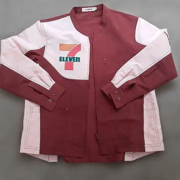 7-ELEVEN 로고 긴팔 셔츠 9호