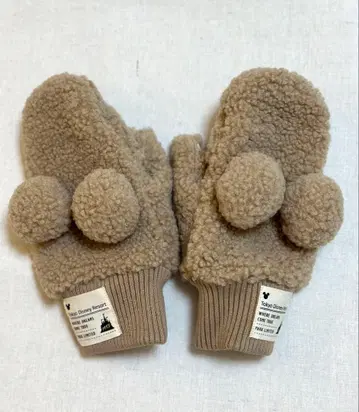 도쿄 디즈니 리조트 폼폼 포함 장갑