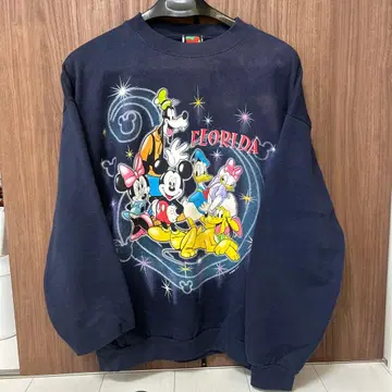 디즈니 미키 맨투맨 구제 의류