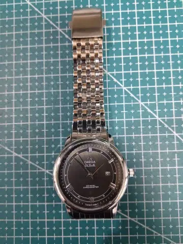 쿼츠 손목시계 블랙