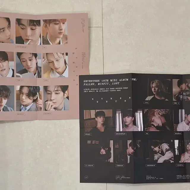 세븐틴 FML 포스터 판매합니다