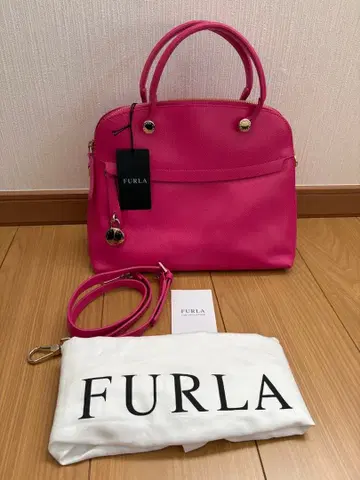 훌라 2way 핸드백 파이퍼 M 핑크 새상품