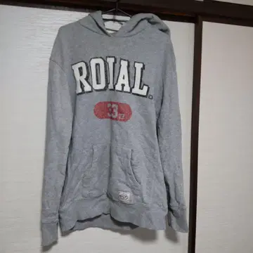 ROIAL 그레이 후드티 1997