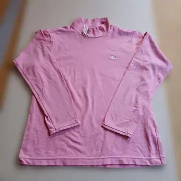 아디다스 골프 여성용 긴팔 이너 롱T 핑크 L 사이즈