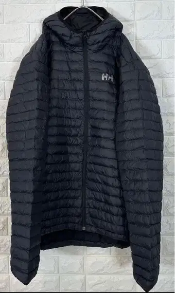 새상품급 Helly Hansen 블랙 네이비 다운 자켓