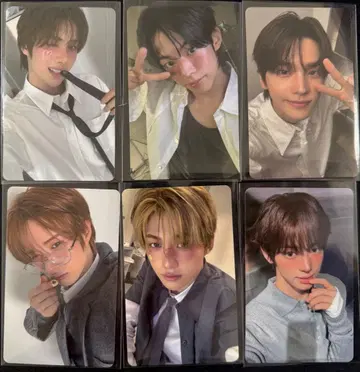 TWS play hard 타워 레코드 온라인 럭키 드로우 6장 컴프