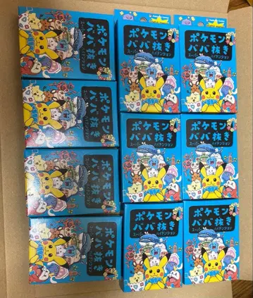 포켓몬 바바누키 파랑 슈퍼 하이텐션 40개