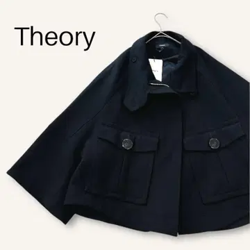 Theory 띠어리 아우터 판초풍 자켓 블랙 S