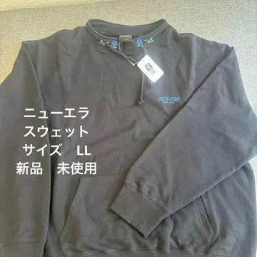 [ 주말 한정판 가격 인하 ] NEW ERA 맨투맨 SWEAT XL 블랙