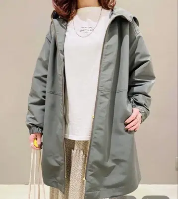 LEPSIM 후드 부착 퀼팅 자켓 M 사이즈