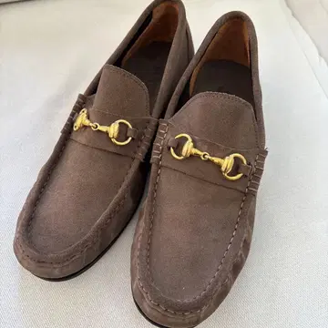 이탈리아제 비트 로퍼 JOYKS 조이 가죽 신발 모카신 EU41