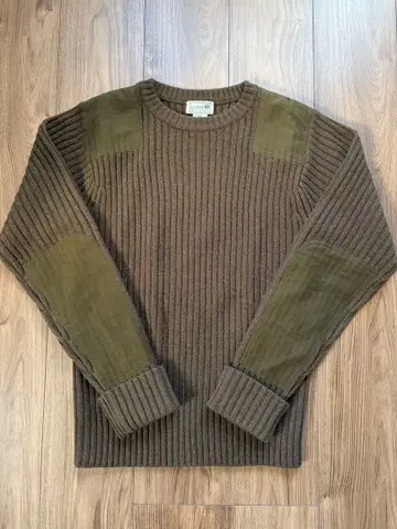 L.L.Bean 램스울 코만더 니트 밀리터리 엘엘빈 레어