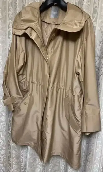 DAMA collection 예쁜 컬러 라이너 포함 블루종 코트