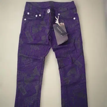 witty & pitty 보라색 스키니 팬츠