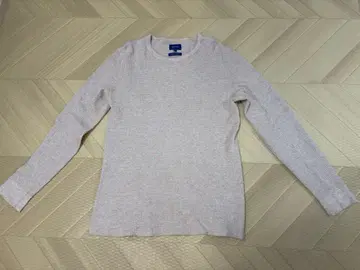 BEAMS 써멀 크루넥 티셔츠 오트밀 [ L ]