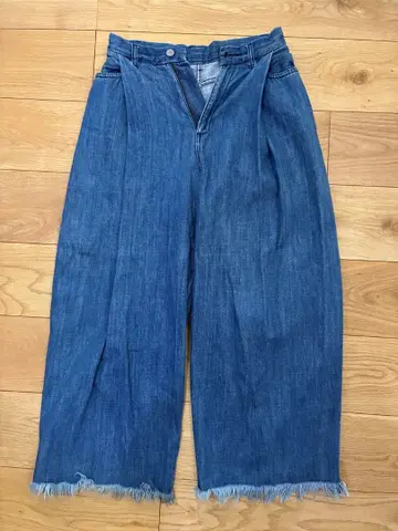 HARE 데님 와이드 팬츠