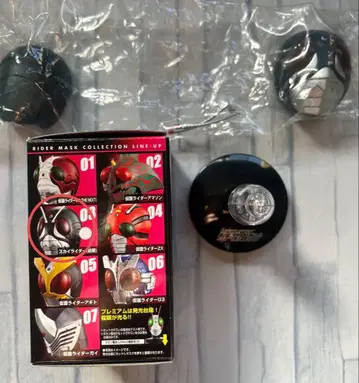 가면라이더 마스크 컬렉션 마스콜레 가면라이더 스카이라이더 발광 받침대