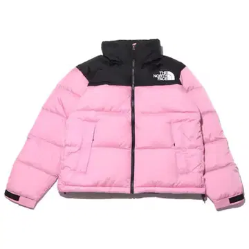 THE NORTH FACE 핑크/블랙 다운 자켓