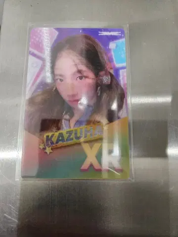 LE SSERAFIM RHYTHM HIVE 트레이딩 카드 렌티큘러 카즈하