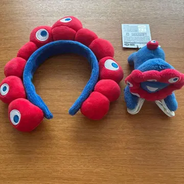 오사카 만박 미야쿠미야쿠 머리띠와 미니 인형 세트