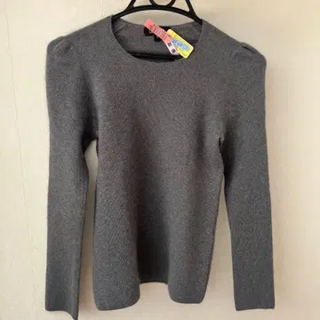 드로어 그레이 긴팔 니트