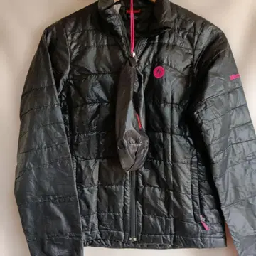 마모트 블랙 여성용 다운 자켓 수납 봉투 포함 중고지만 양호