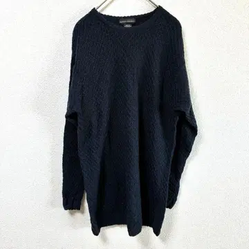 BANANA REPUBLIC 빅 루즈 오버 사이즈 니트 네이비 M