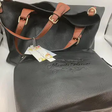 MonteRosso 블랙 토트백 신상 택 포함 백 인 백 2개 세트