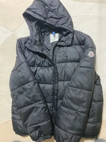 노브랜드 블랙 다운 자켓 와펜 리메이크 다운 추가