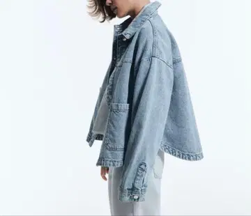 ZARA 패치 포켓 데님 자켓