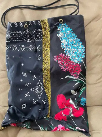 마니푸리 프린트 토트백 L