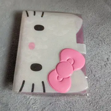 헬로키티 바인더 투명 핑크 아이러브헬로키티