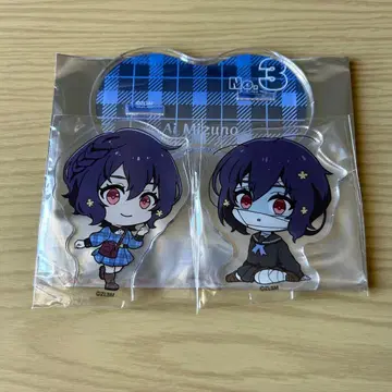 미즈노 아키 페어 아크릴 스탠드 좀비랜드 사가 유메긴가 파라다이스