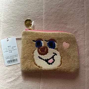 [ 미사용 새상품 ] 러브리 바이 페이러 도업 테디 걸 L자 파우치