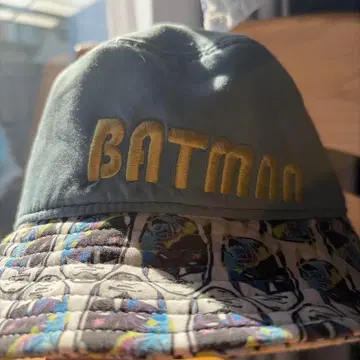 BATMAN 버킷햇 그레이