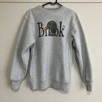 Brook 빈티지 덕 로고 맨투맨