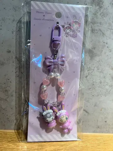 메조 피아노 x 쿠로미 산리오 키링