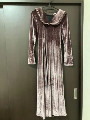 rosebleue 벨로아 롱 원피스