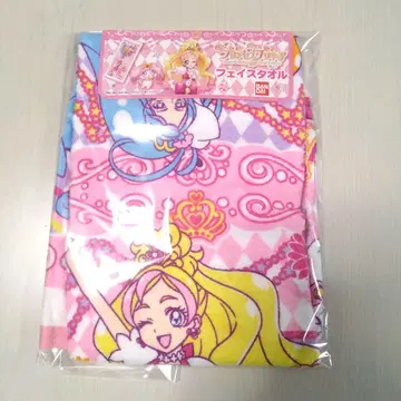 반다이 Go 프린세스 프리큐어 페이스 타월 고프리 새상품