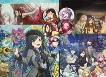 프로세카 시로이시 안즈 9점 묶음 판매 특전 순수 브라 홀로그램 캔뱃지