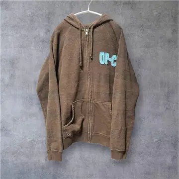 오션 퍼시픽 지퍼 후드티 페이드