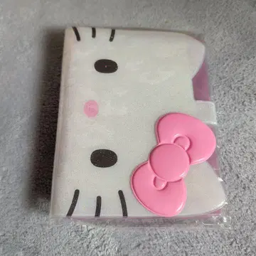 헬로키티 바인더 투명 핑크 아이러브헬로키티