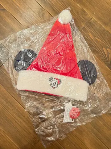 미키마우스 산타 모자 2023 디즈니 크리스마스 팬캡