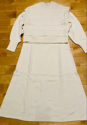 드레스 털리에 뜨개질 니트 원피스 38