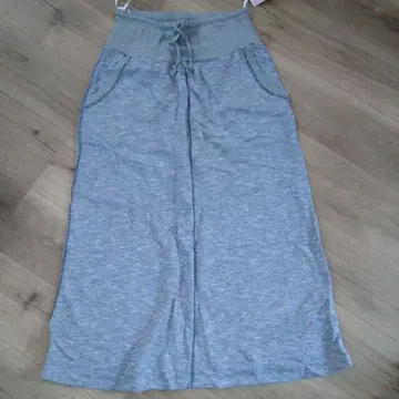 마터니티 롱 스커트 허리 64-70