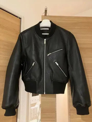 no maintenance Calfskin Bomber Jacket